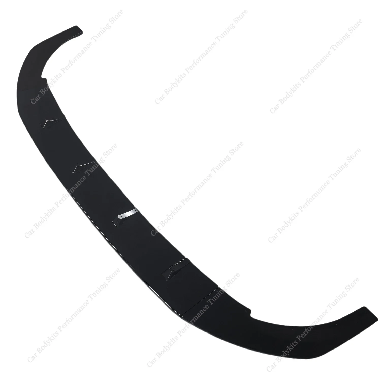 Maxton Style Car ABS Front Bumper Lip Spoiler Splitter For Golf MK8 8GTI GTD GTE R R-Line GTI Clubsport 2020-2024 Pre-Facelift