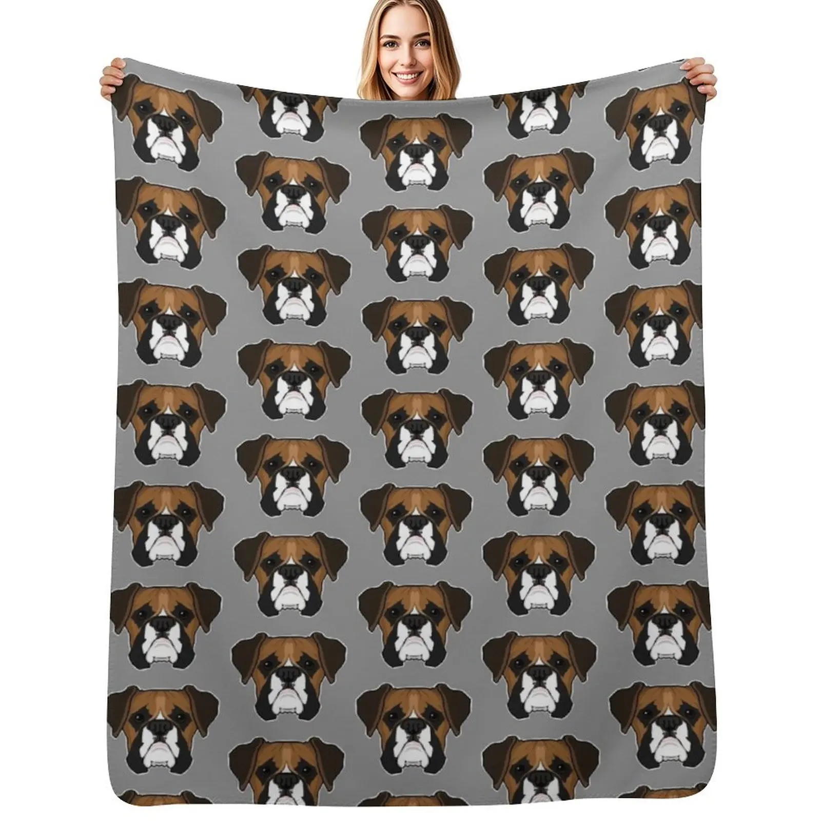 

Boxer Throw Blanket Heavy Baby Flannel cosplay anime Blankets