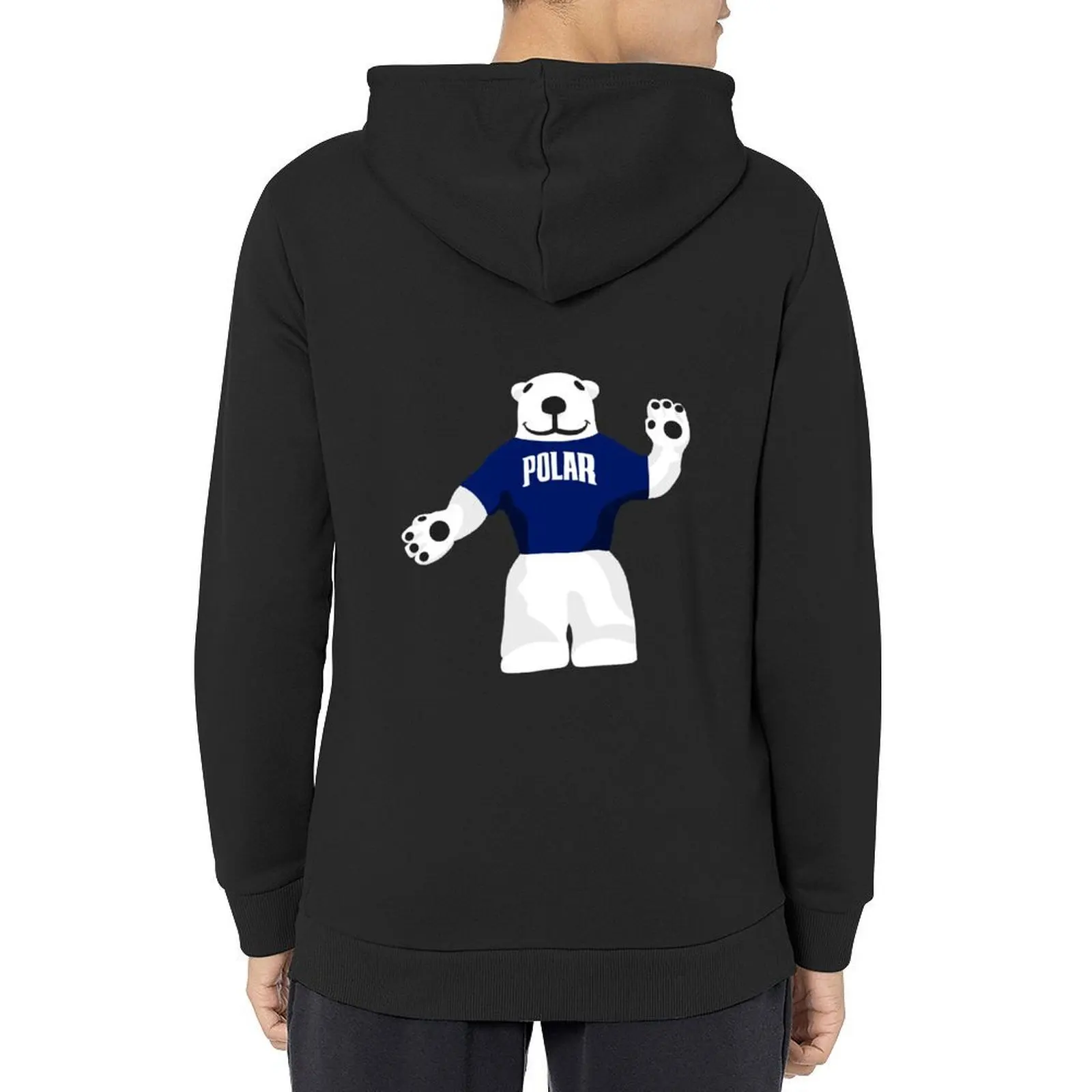 الدب القطبي هوديي ملابس الشتاء الرجال العرق قميص مجموعة الرجال ملابس الخريف الخريف منتجات جديدة مقنعين المحملة الجديدة