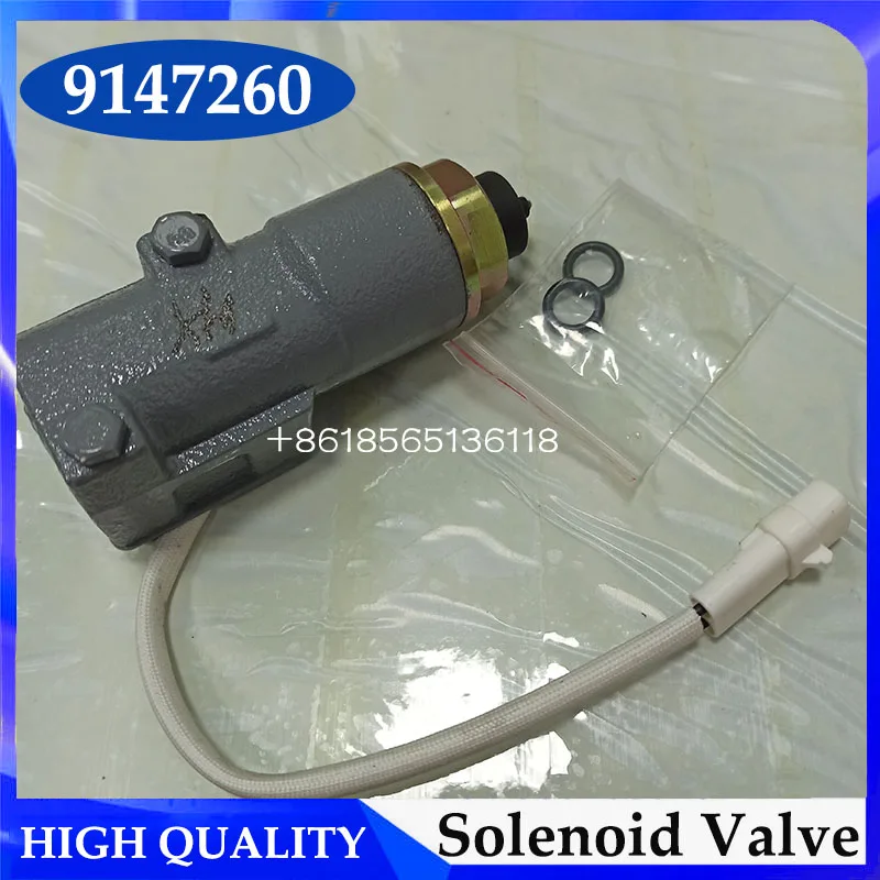 High Speed Solenoid Valve 9098250 9147260 9120991 9147242 for EX200-2 EX200-3 EX200-5 EX120-2 EX120-3 EX120-5 Excavator