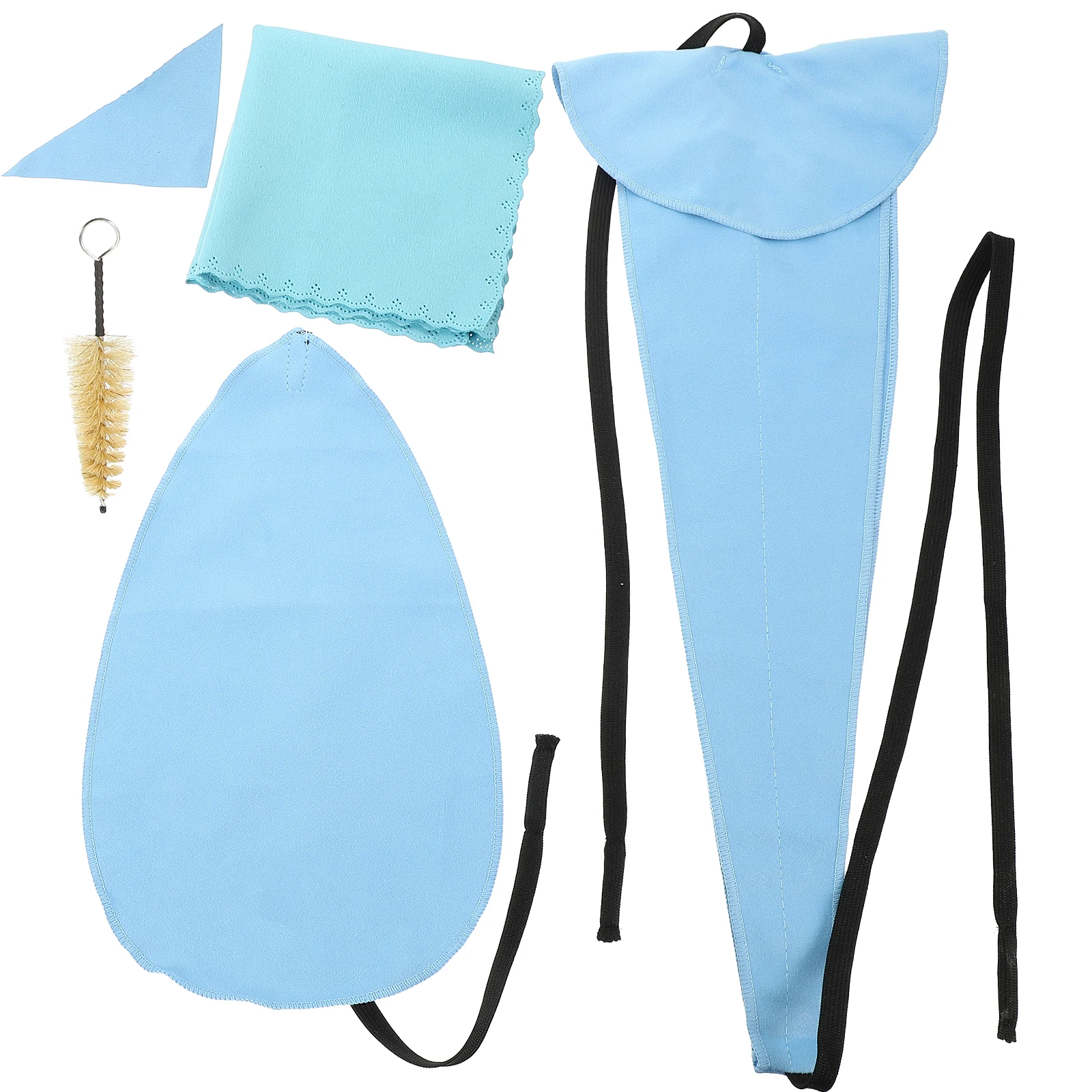 

Saxophone Cleaning Kit Cloth for Clarinet Flute Musical Instruments Care Kits Soft Lint Free Absorbent Washable Design Pull