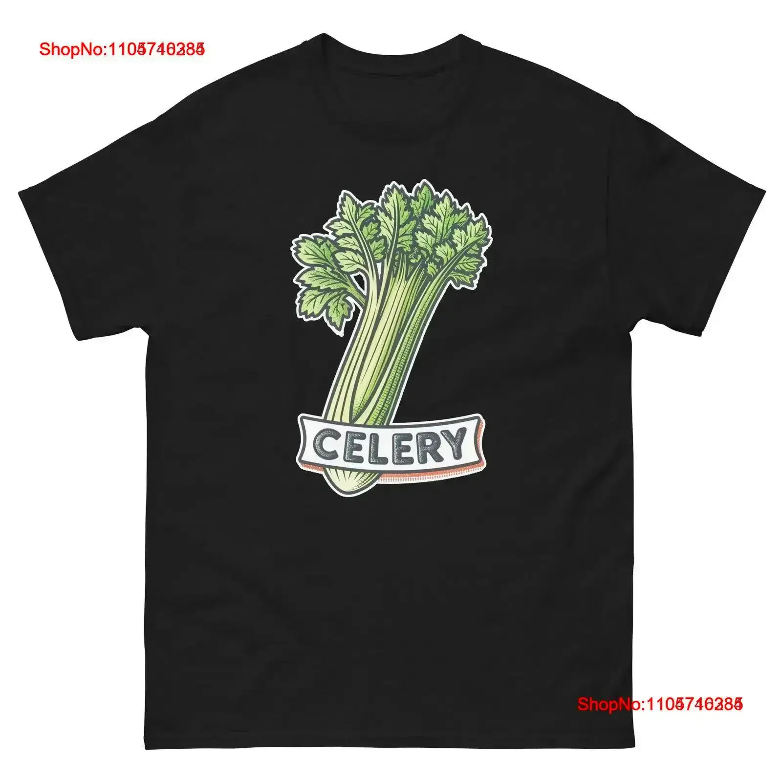 Celery Fruits Vegetables Fresh Food Groceries T Shirt vintage Washed Stretched Soft Stylish designer clothes streetwear