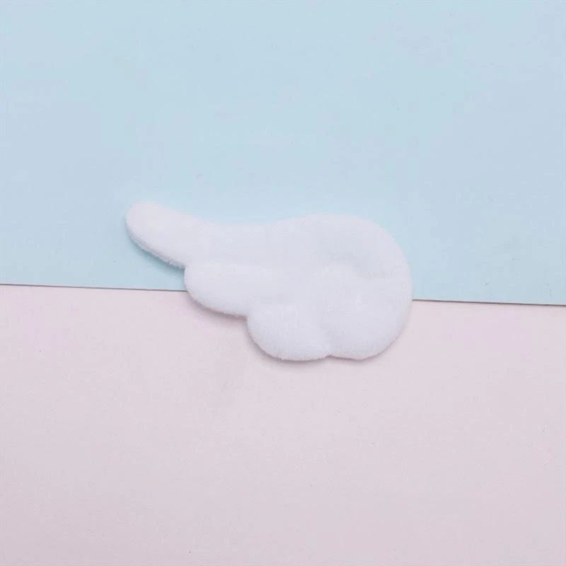 

652F 10PCS Sweet Color Wing Appliques for DIY Hat Clothes Sewing Patches Handmade Headwear Hair Clips Accessories