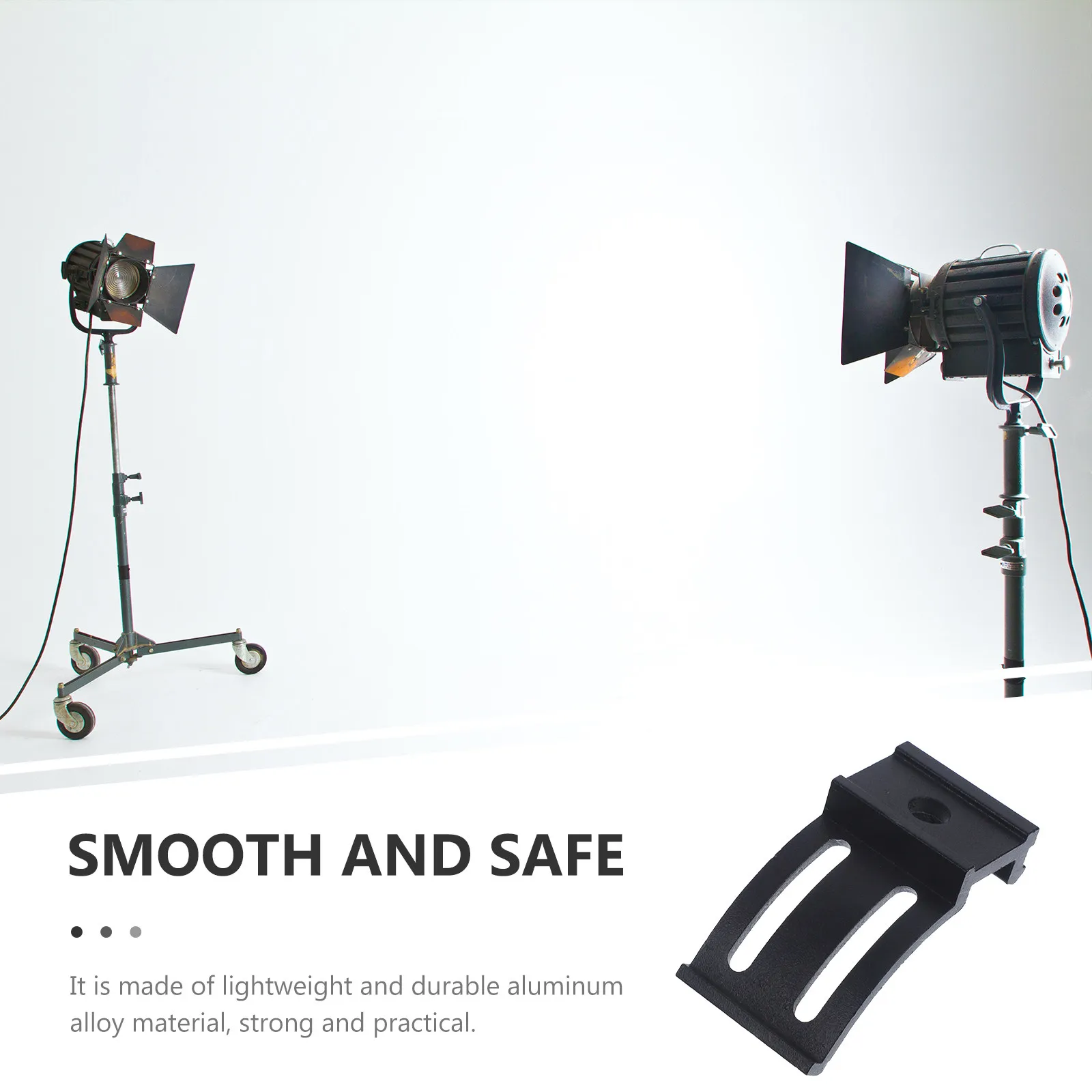 

Aluminum Alloy LED Light Bar Bracket Sturdy Slide Mount Practical Car Accessory Holder Adjustable Double Groove Design Work Lamp