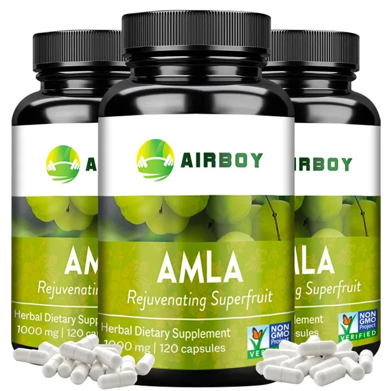

AMLA Vitamin Supplements - Immune Support, Rejuvenation, Antioxidant - Vegan, Gluten-Free
