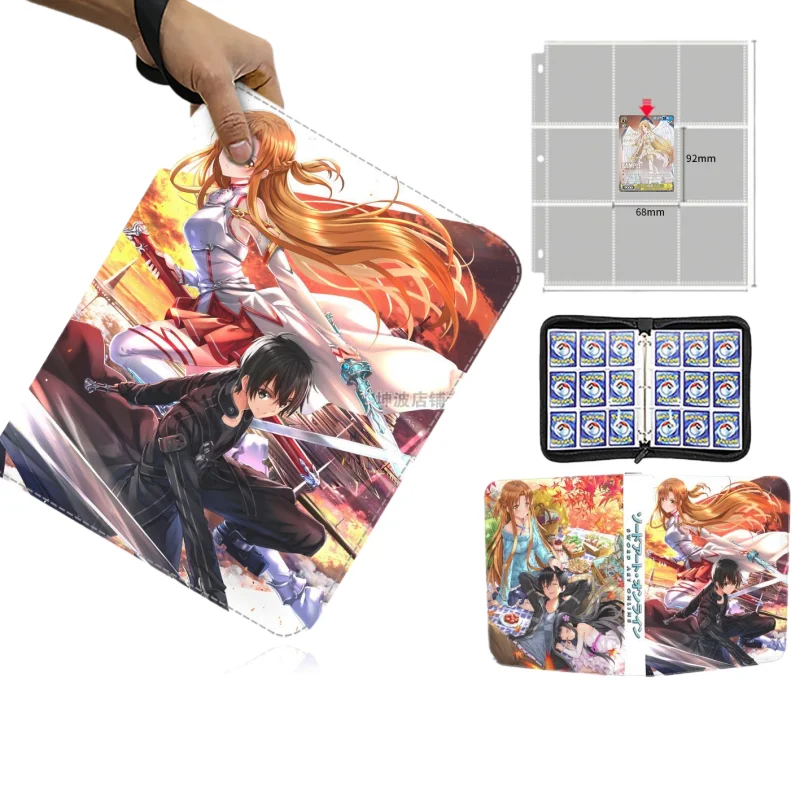 Sword Art Online Card Book Collection Game Peripheral Binder Card Holder Anime Cartoon Trendy Toy High-End Children's Toy