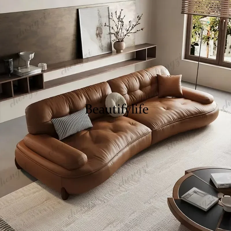 45 Brown European Living Room Sofa High Back Design Modern Nordic Living Room Sofas Lounges Luxury Salas Comprimidas Home Furnit