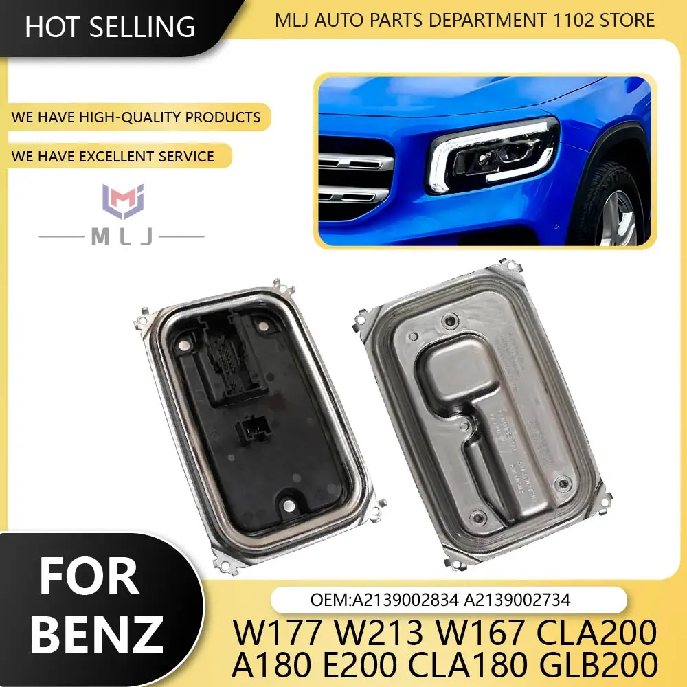 

A 213 900 28 34 for Mercedes-Benz W177 W213 W167 CLA200 A180 E200 CLA180 GLB200 LED headlight ballast A2139002834 02734
