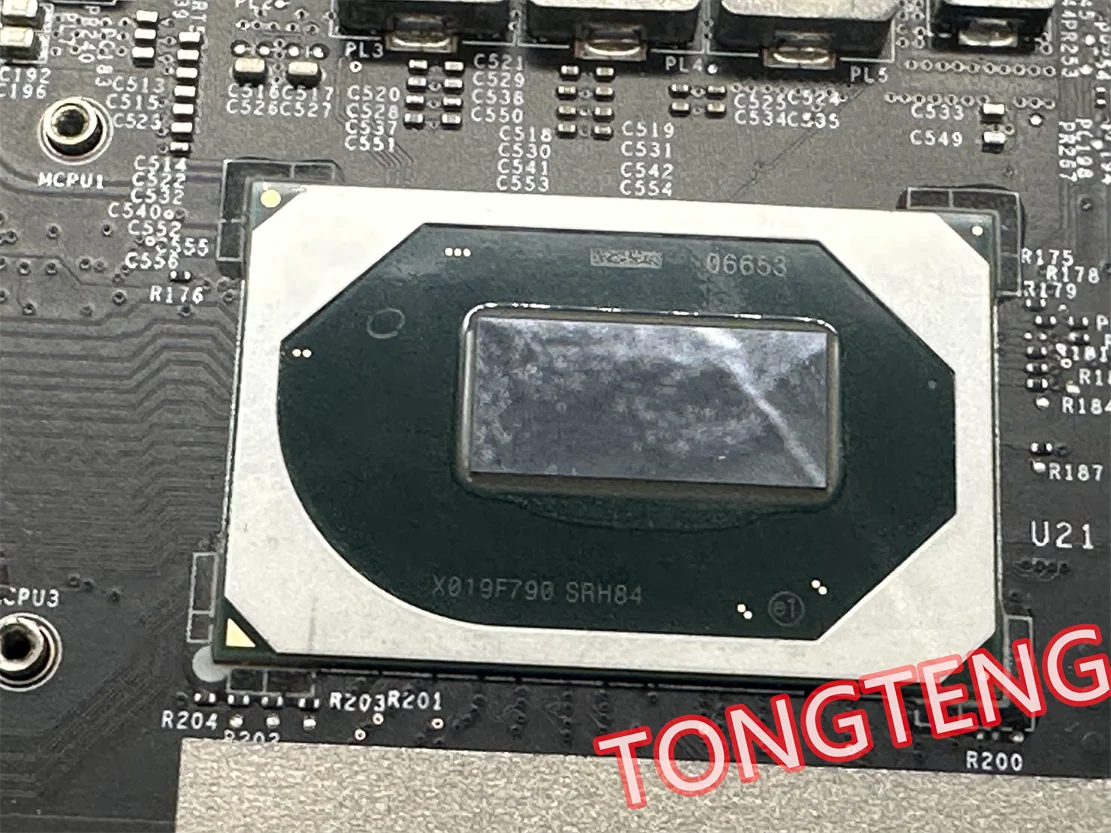 Imagem -03 - Placa-mãe do Portátil para Msi Gf63 Thin 10scsr Ms16r4 Ms-16r41 I5-10300h Gtx1650m Teste ok