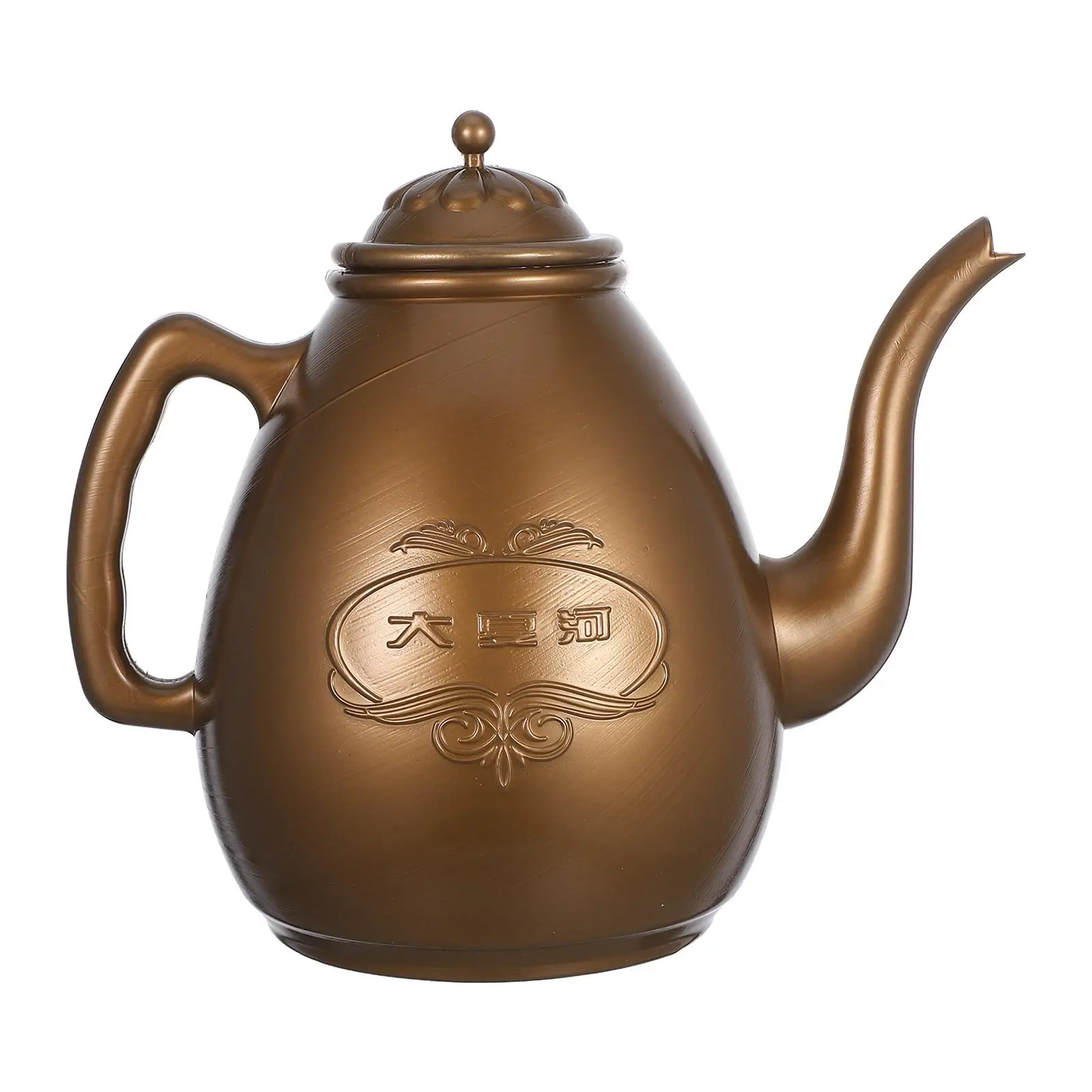 

Plastic Teapot Soup Kettle Elegant Mini Thickened Gooseneck Reusable Cartoon Heat Resistance Tea Container Kitchen