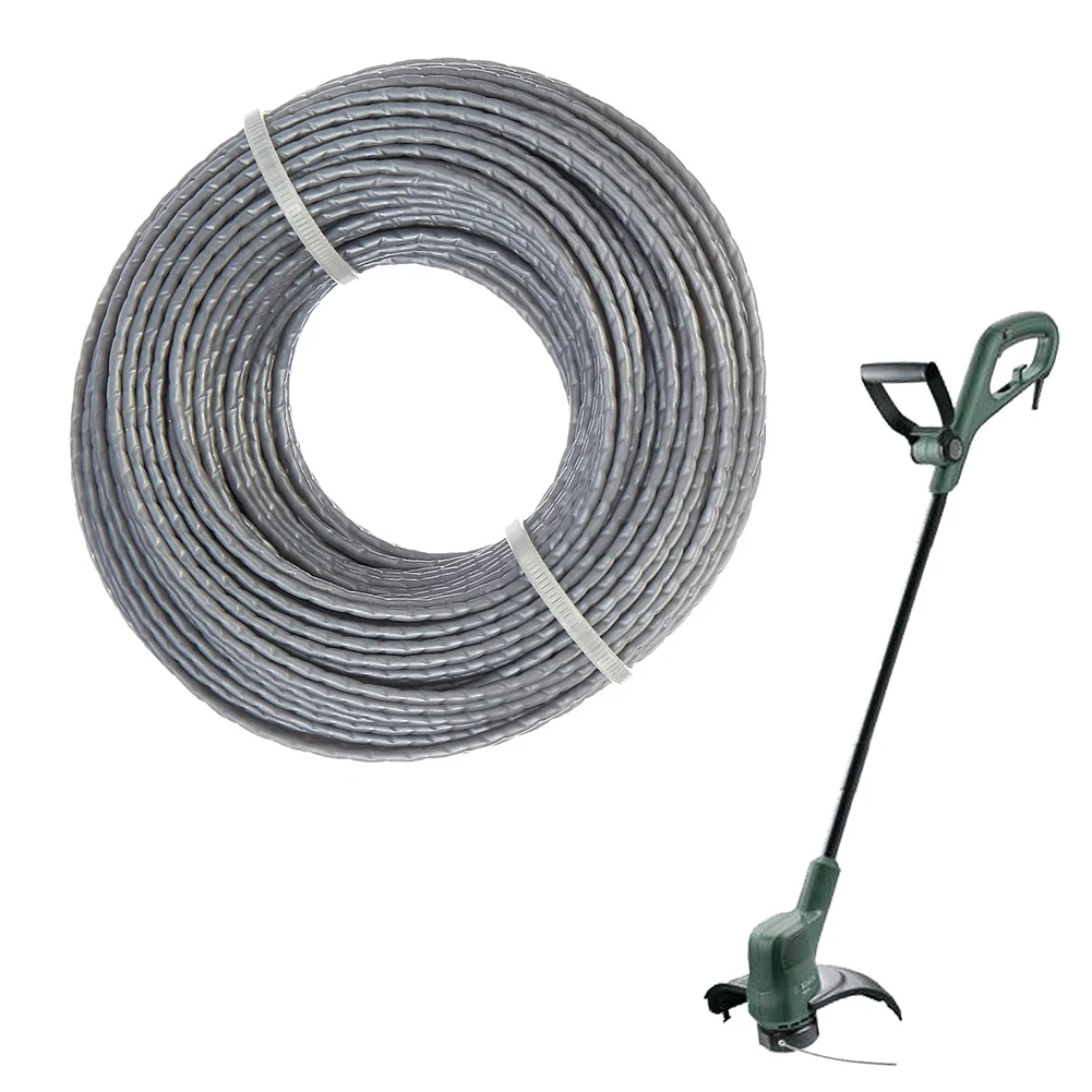 Trimmer Line Line Spool Garden Tool 15 Meter 1pc 2/2.4/2.7/3.0mm Accessories Replacement Lawn Mowers Accessories