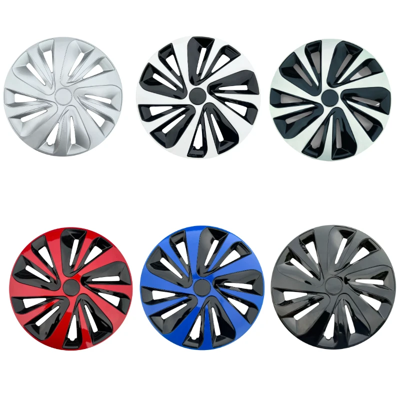 4PCS/set 17inch  Universal PP Plastic Wheel Hubcap Accessories Replacement for Iron Steel R17 Wheel Rim Cover Car Hub Cap