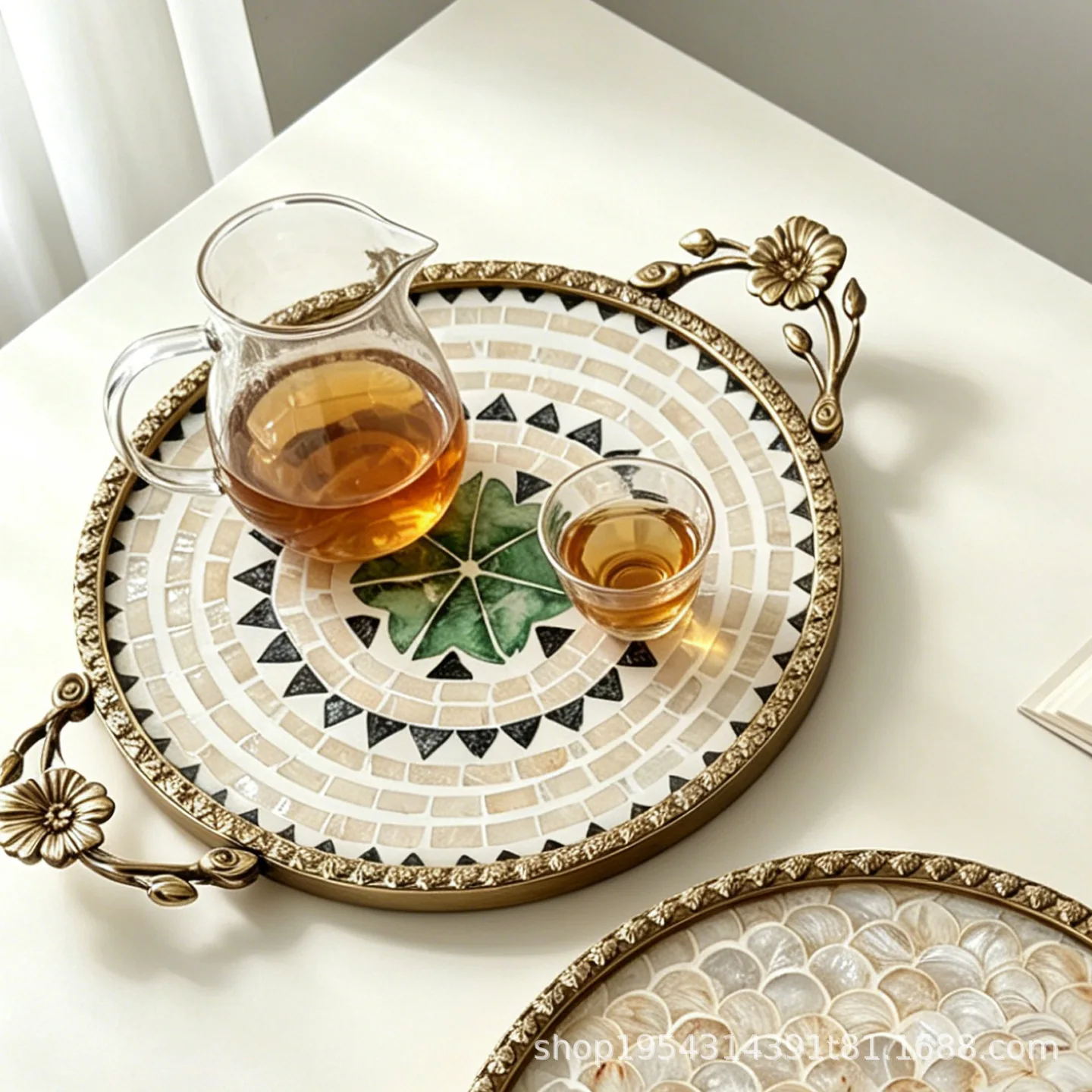 HYS new Chinese retro light lu - огляд і ціна Luxury Skincare Tray