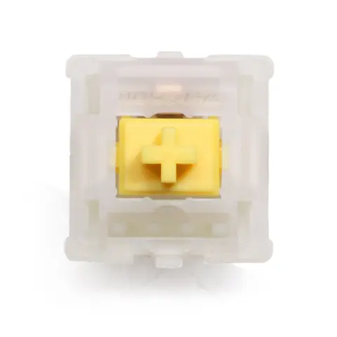 Gateron CAP Yellow Pro V2 Mechanical Keyboard 5 Pin Switches Linear Switches 63g