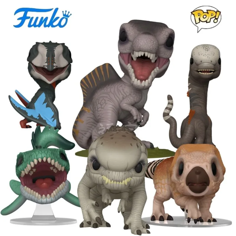 

Funko Pop Genuine Jurassic World Rebirth Jurassic World Rebirth Twisted Tyrannosaurus Rex Figure Boy Birthday Gift
