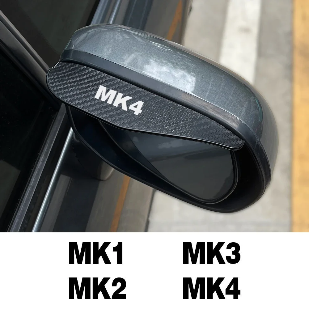 

For Ford Focus 2 3 4 1 MK2 MK3 MK4 MK1 Car Rain Eyebrow Cover Auto Rainproof Rearview Mirror Decorative Protector Accessories