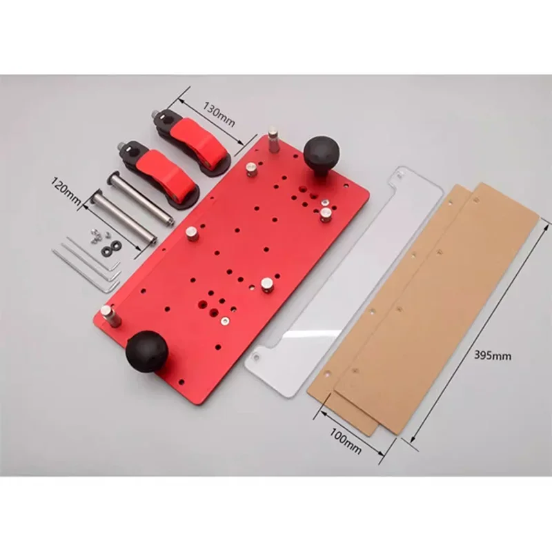 Inverted Carving Machine/Table Saw Push Block Guide Rail Planing Slide Woodworking Guide Rail Cabinet Door Joints and Drawer Pan