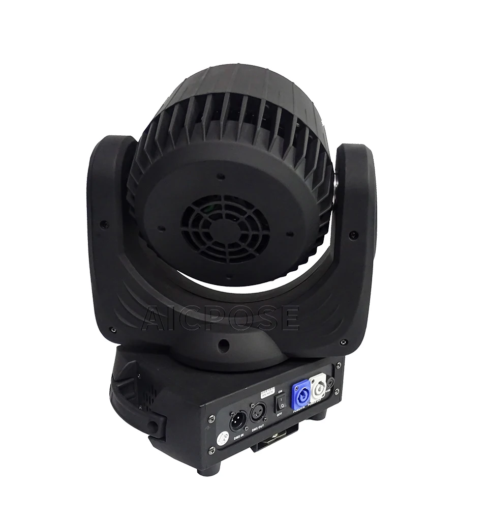 Veranstaltungsausrüstung RGBW 19x15W Moving Head Licht Elektronischer Zoom Spotlight DMX-Steuerung Geeignet für DJ Disco Konzert Hochzeit Bühne – Detail 11
