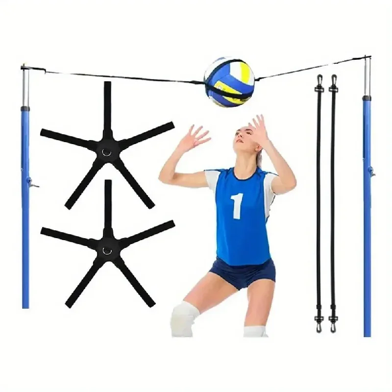 

1PC Adjustable Volleyball Training Equipment Aid Volleyball Trainer Elastic Belt for Beginners Setting Improves Serving Playing