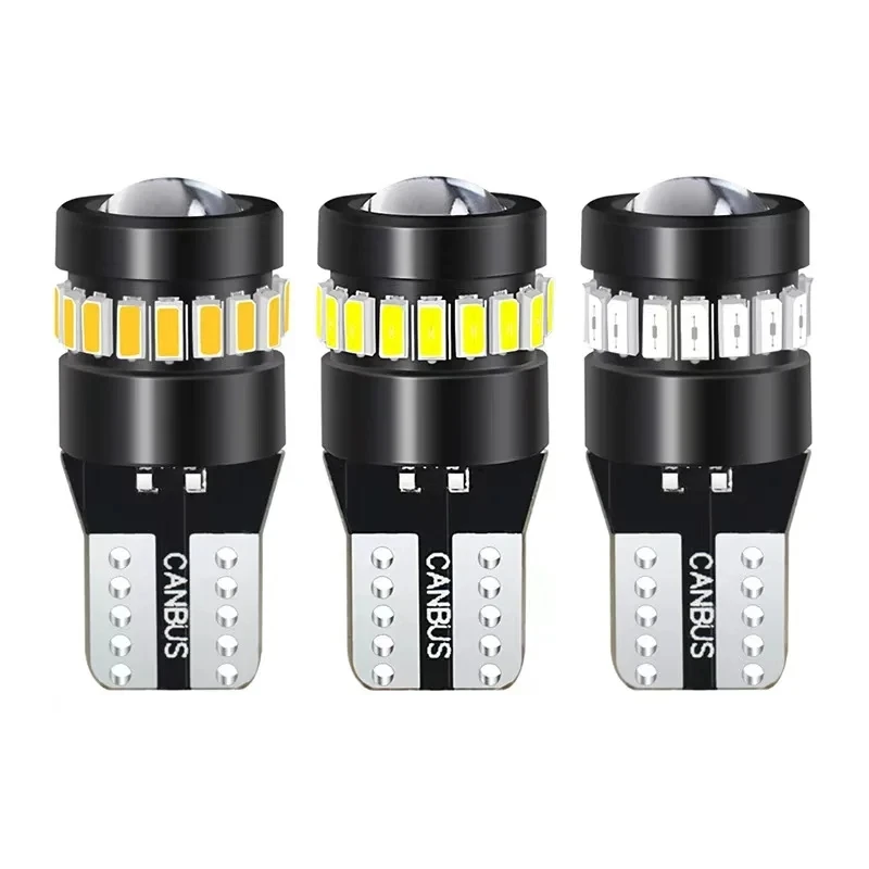 

2 шт. T10 W5W светодиодный Canbus 194 168 лампа 5 Вт 12 В 1000LM супер яркий салон автомобиля боковой фонарь габаритный фонарь номерного знака без ошибки