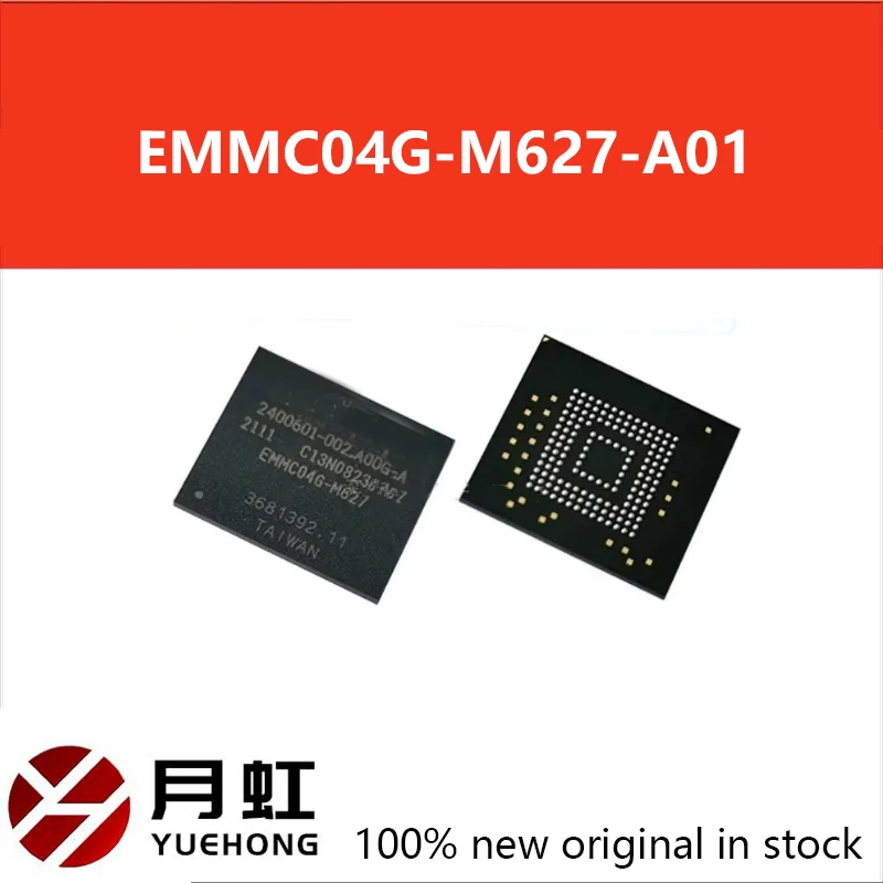 

1PCS New original EMMC04G-M627-A01 package BGA153 eMMC storage chip Kingston