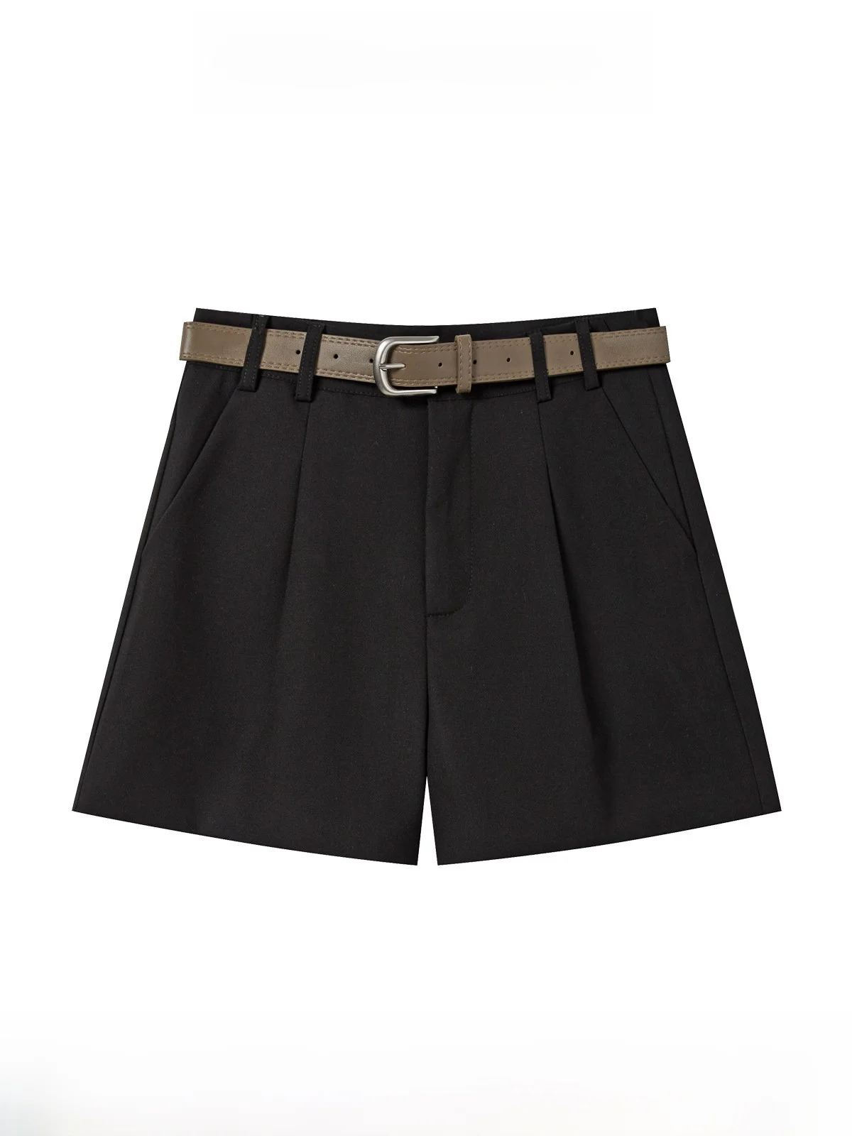 

Женские летние брюки Bla с высокой талией, широкие, свободные, скрывающие недостатки фигуры, повседневные, для работы, в корейском стиле, из полиэстера