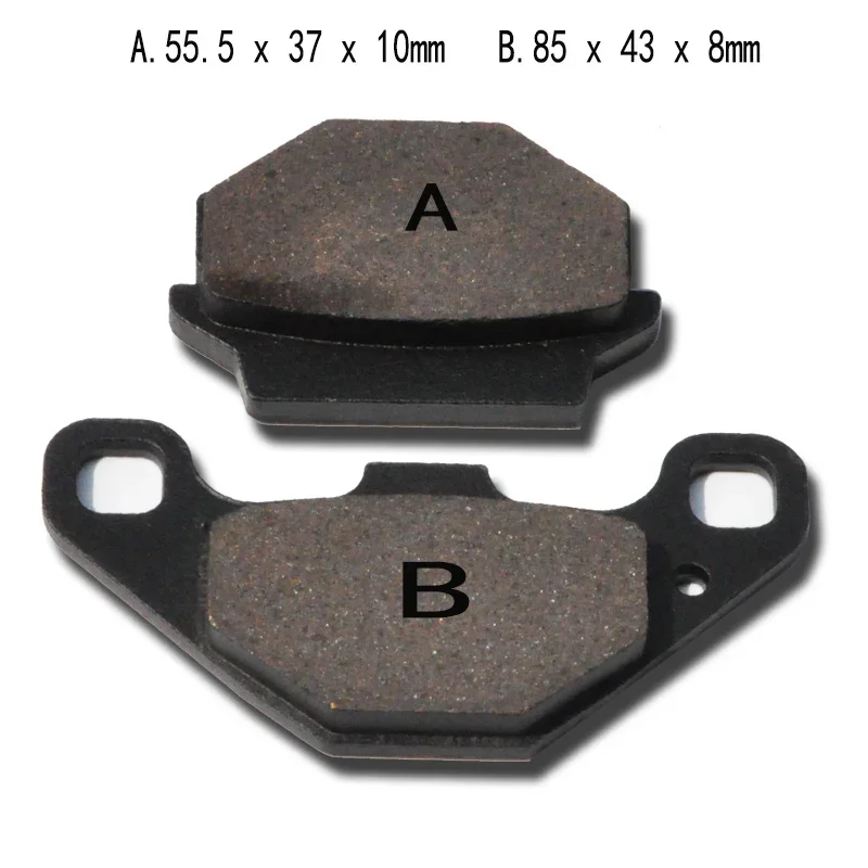 Motorcycle Brake Pad For Kawasaki KLE250 KLR250 KLX250 KMX250 KX250 ZXR250 ZZR250 GPZ305 EX 4 400 GPX400 GPZ400 KLE400 LX400