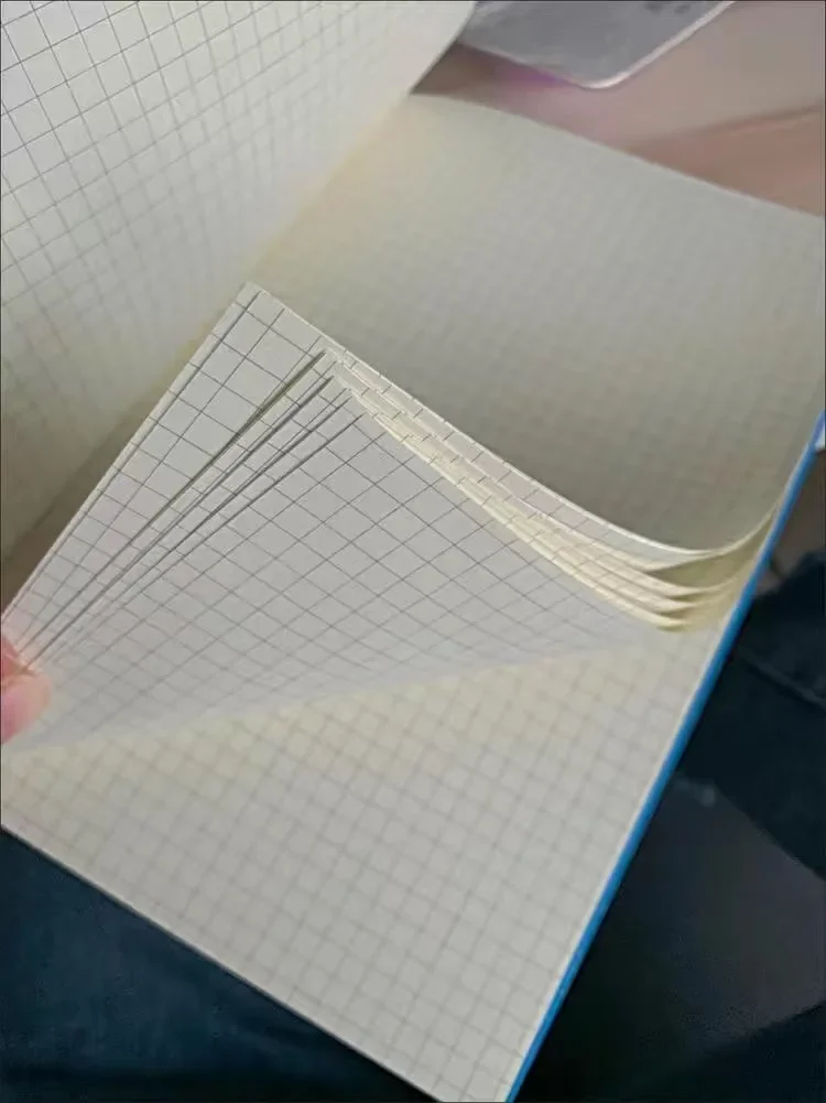 Raster-Notizbuch, A5, Reisende, Tagebücher, Schule, Büro, Besprechung, Aufzeichnung, kariertes Papier, Notizblock, Handbuch, Agenda – Detail 13