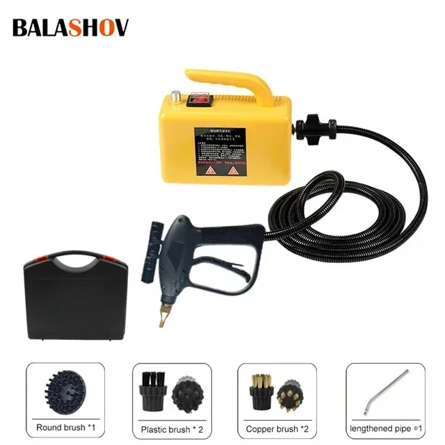 Steam Cleaner With Bag High Temperature Sterilization Air Conditioning Kitchen Hood Car Home Appliances 1700W-110V 2600W-220V