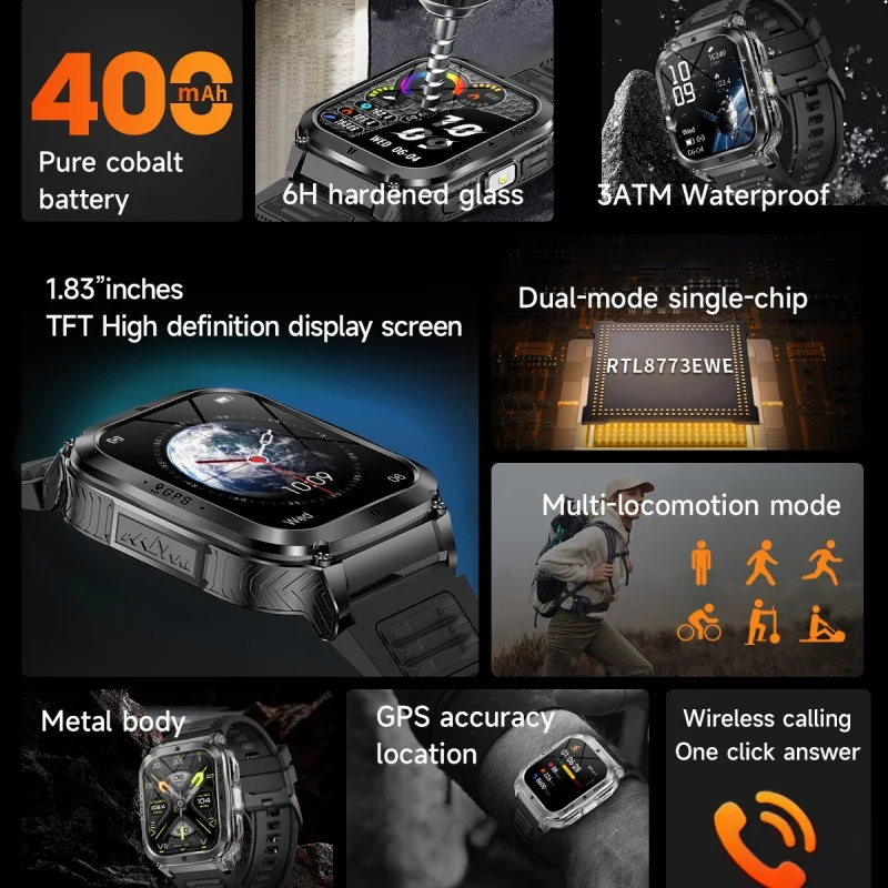 Smartwatch Masculino e Feminino — foto 2