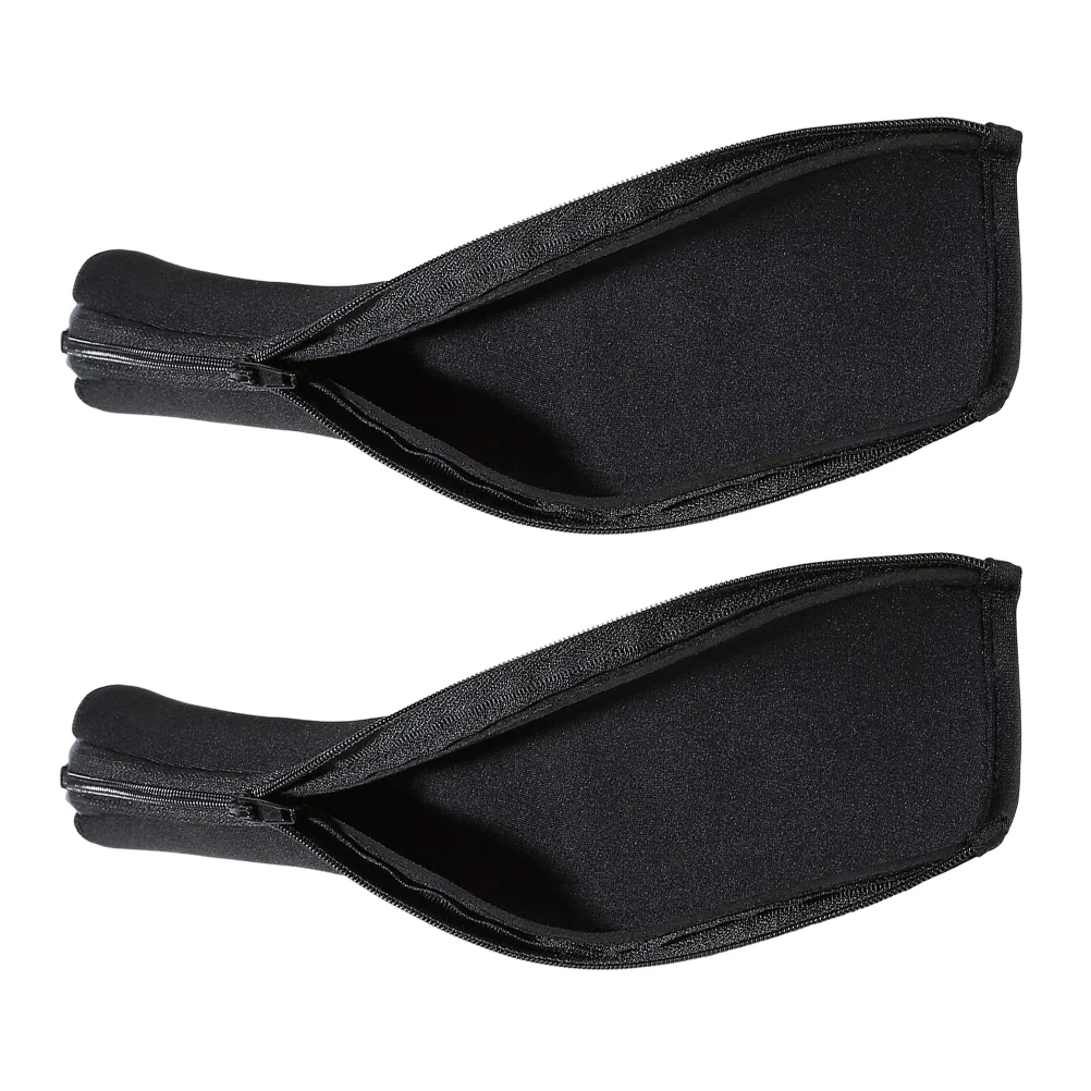 

2Pcs Headphone Covers Protective Pads Anti Headband Cover Scratch Extend Life Zipper Closure Headband Cover Pad