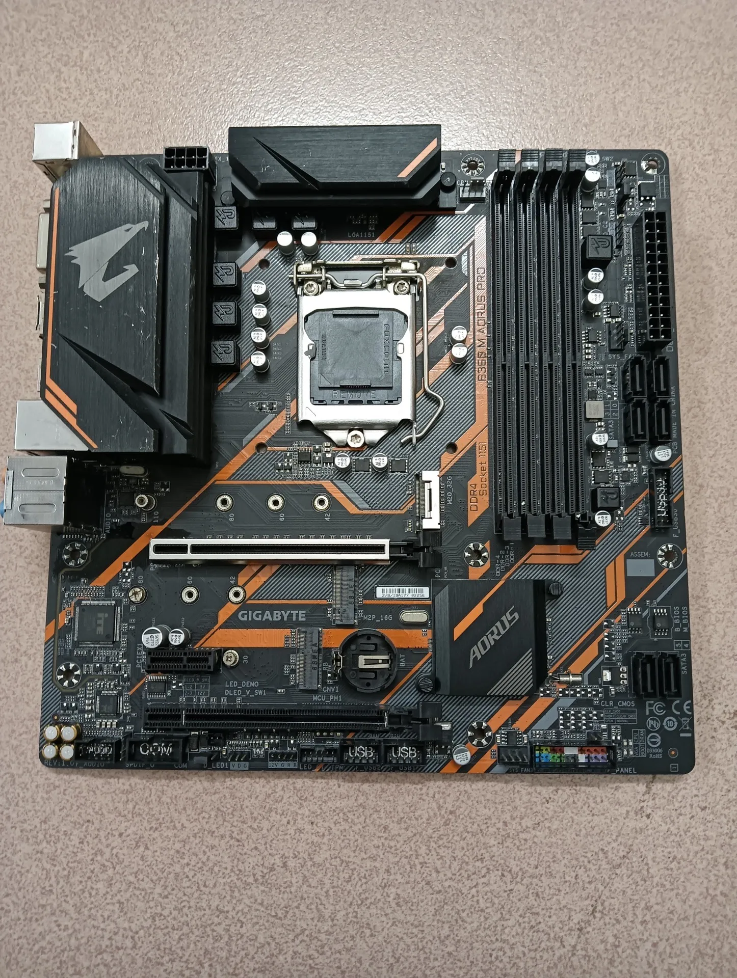 Хорошо известная брендовая материнская плата B360M Материнская плата B360 LGA1151