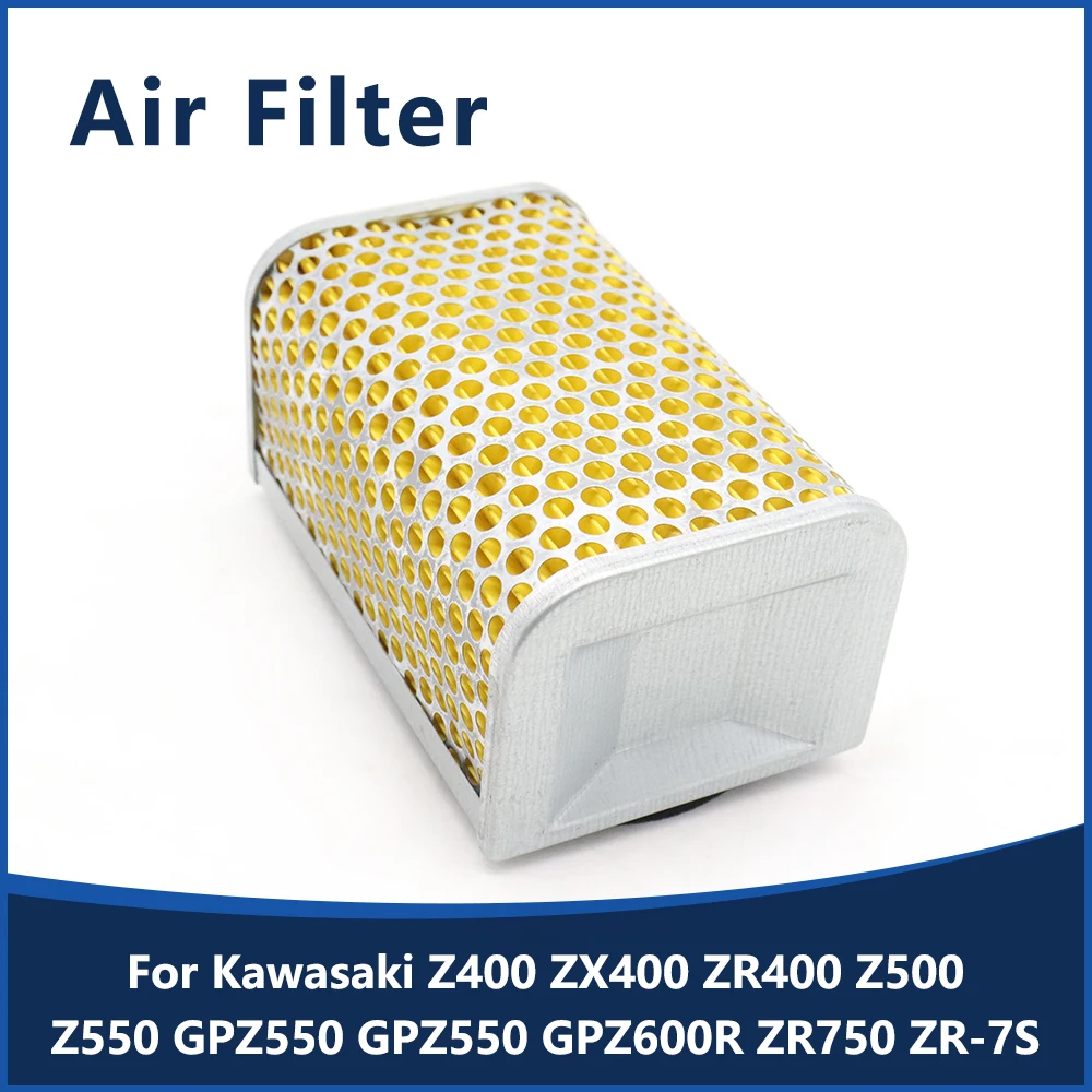 

Для Kawasaki Z400 ZX400 ZR400 Z500 Z550 GPZ550 GPZ550 GPZ600R ZR750 ZR-7S мотоциклетный воздушный фильтр очиститель впускного двигателя