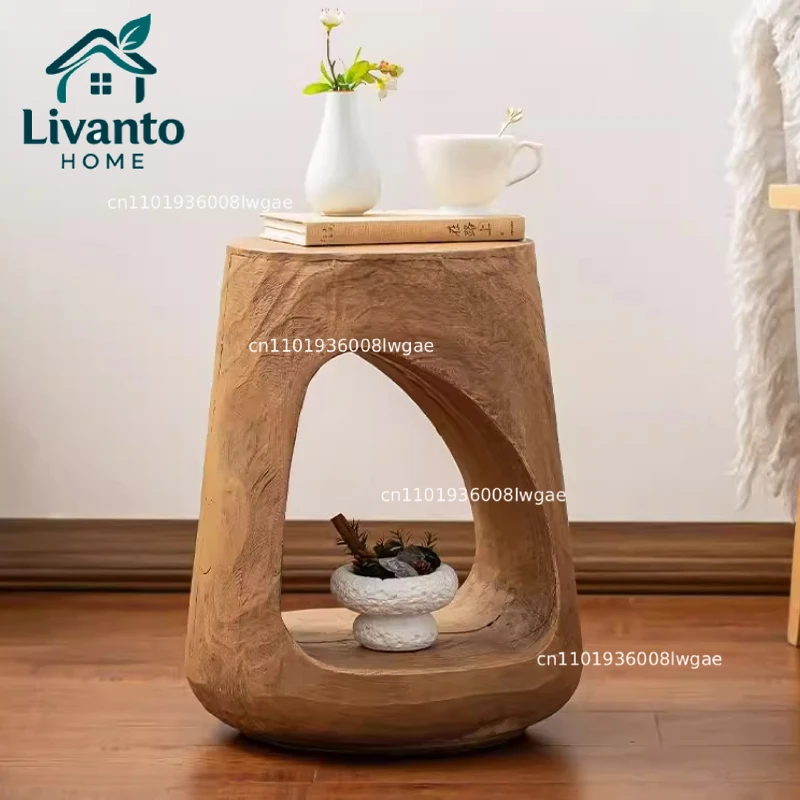 

Nordic Style Side Table,Aesthetic Irregular Shape End Table for Living Room Balcony,Minimalist Coffee Table,Creative Home Decor