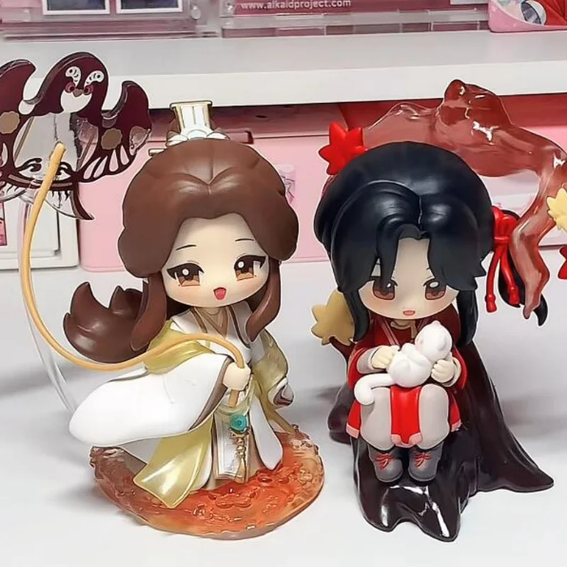 

Genuine Heaven Official Blessing Danqing Fenghua Series Blind Box Xie Lian Hua Cheng Q Version Figurine Collect Model Toy Gift