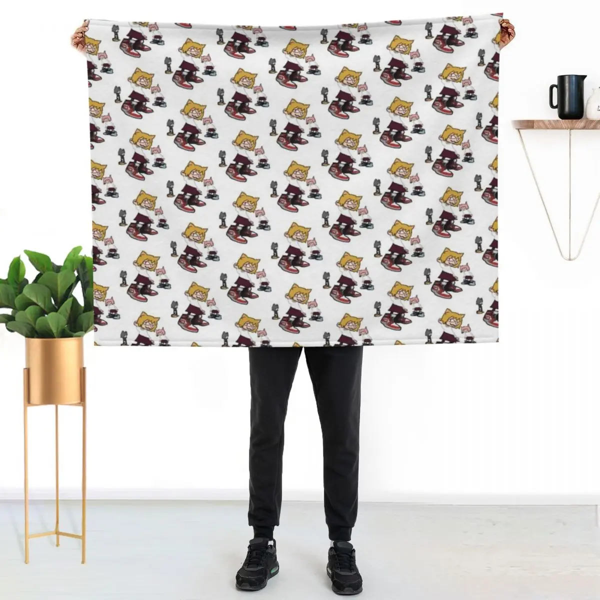 Neco arc drip Throw Blanket Beautifuls halloween Blankets For Sofas Thermal wednesday Retros Blankets
