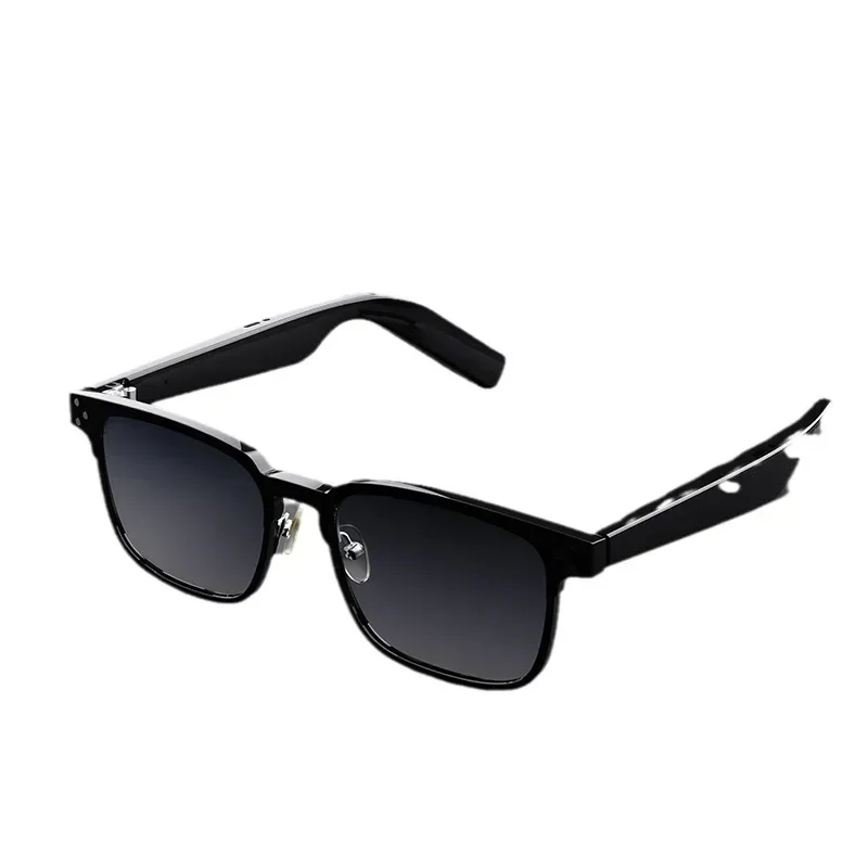 

New smart bluetooth glasses, anti-blue polarized bluetooth music, semi-open sunglasses magnetic attraction