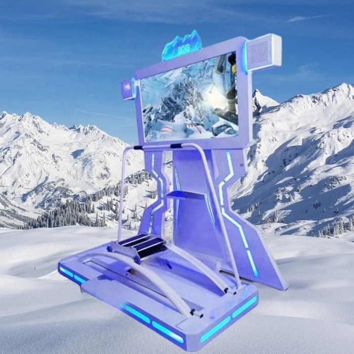 Best Seller Reality Amusement Park Game Equipment  Ski Simulator for Racing Surfing
