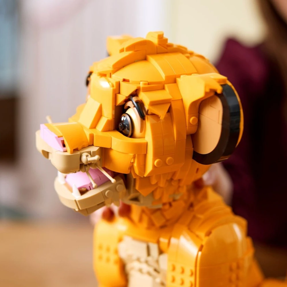 MINISO giovane simba il re leone Building Blocks Set1445 pezzi Compatibile con particelle Legoed Adatto per regali di Natale 43247