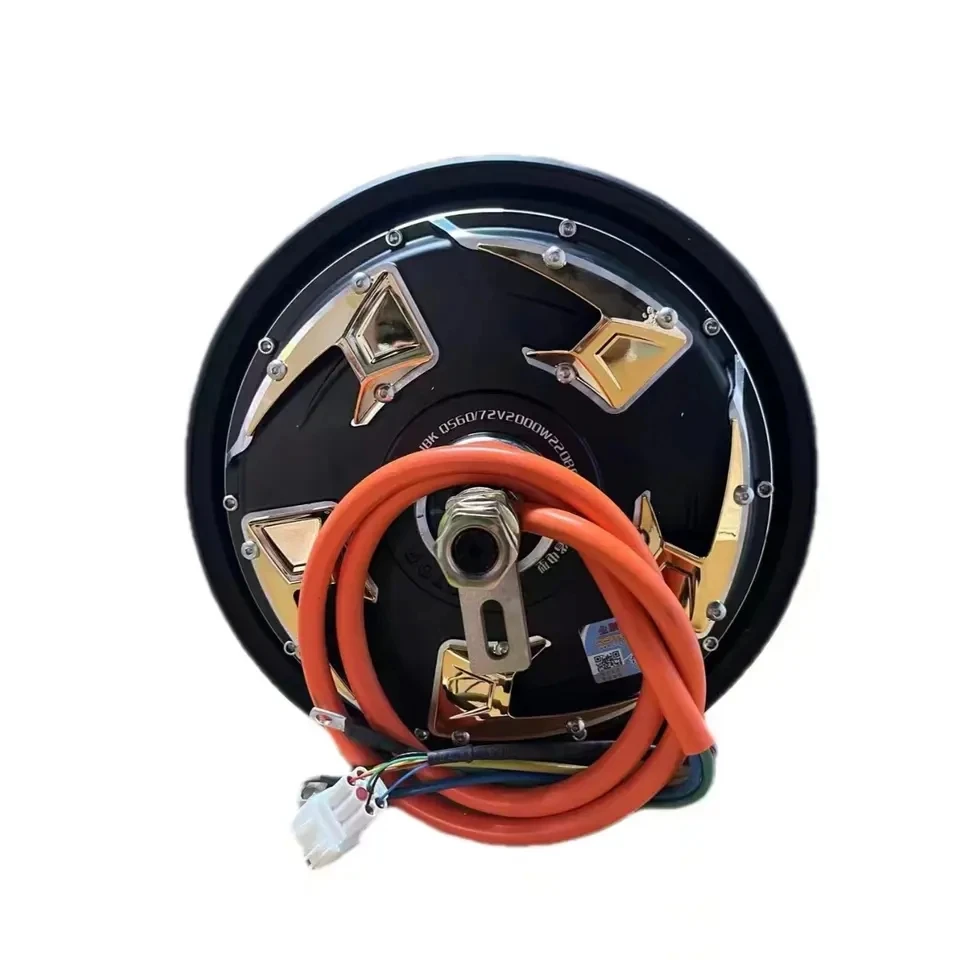 

QSmotor 10 "2000W V4 WP Brushless DC Motor Suitable for Electric Bicycle Scooters High Performance 48v-96v Universal Model