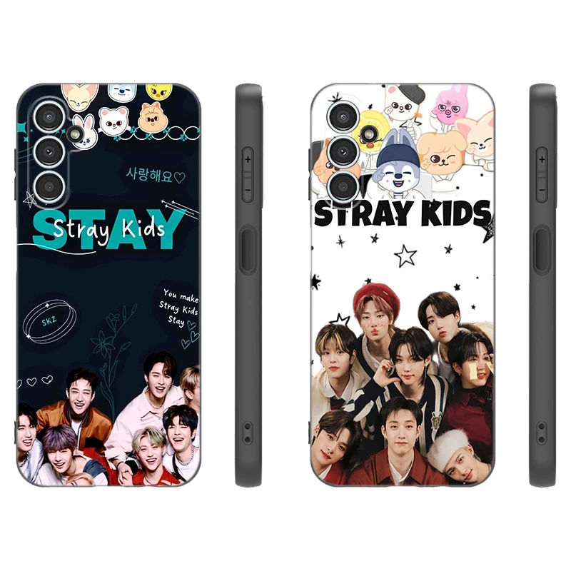Чехол для телефона K-kpop Stray K-Kids-s для Samsung A13 A14 A16 A22 A26 A32 A33 A34 A35 A52S A53 A54 A55 A56 A71 A73 5G A12 A15 A72