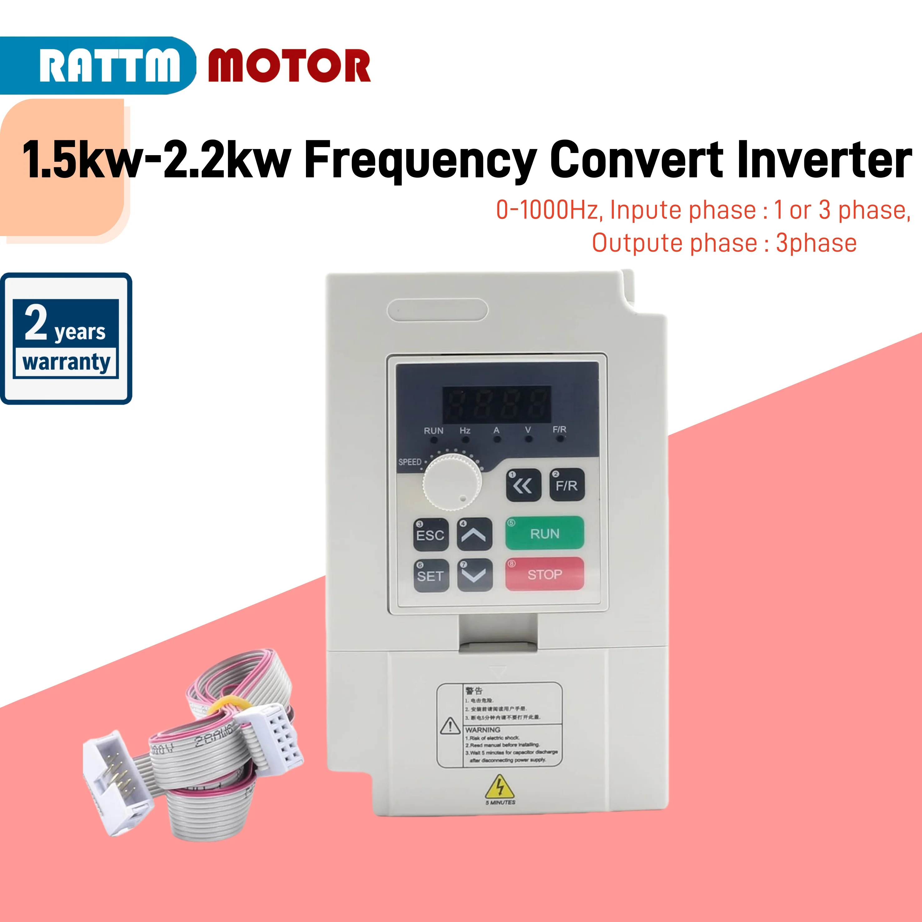 

Factory direct sales wholesale VFD inverter 1.5kw-2.2kw H100 series Frequency Convert Inverter for CNC Router Milling Machine