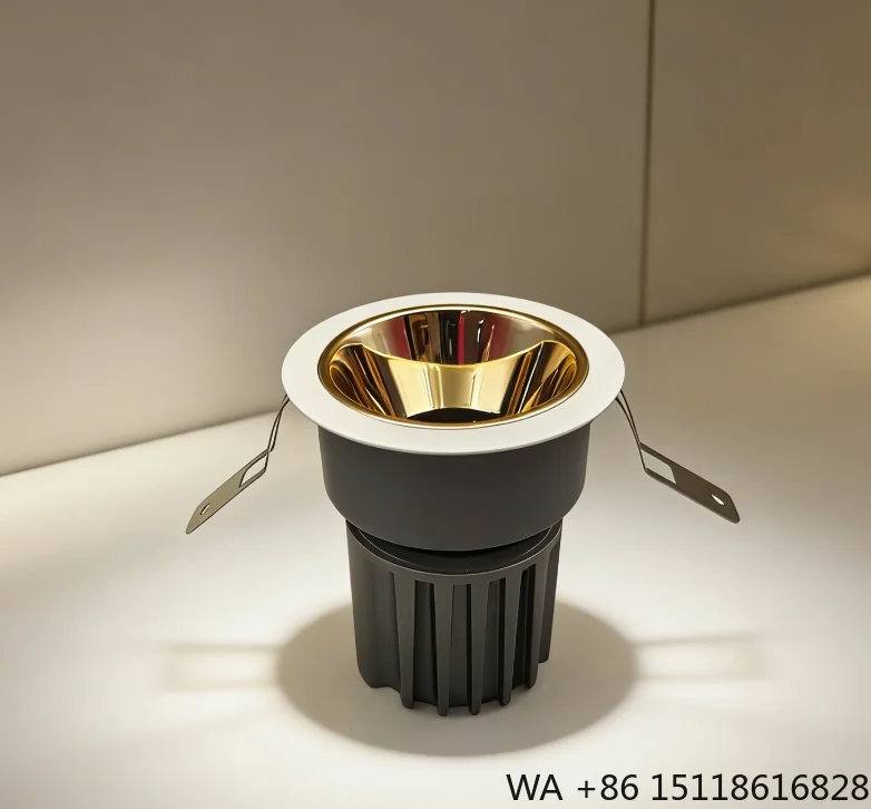 Modern 12W 18W LED Downlight Ceiling Lights IP44 Waterproof Adjustable 4000K Anti-Glare Durable Aluminum Recessed Bedroom CRI98