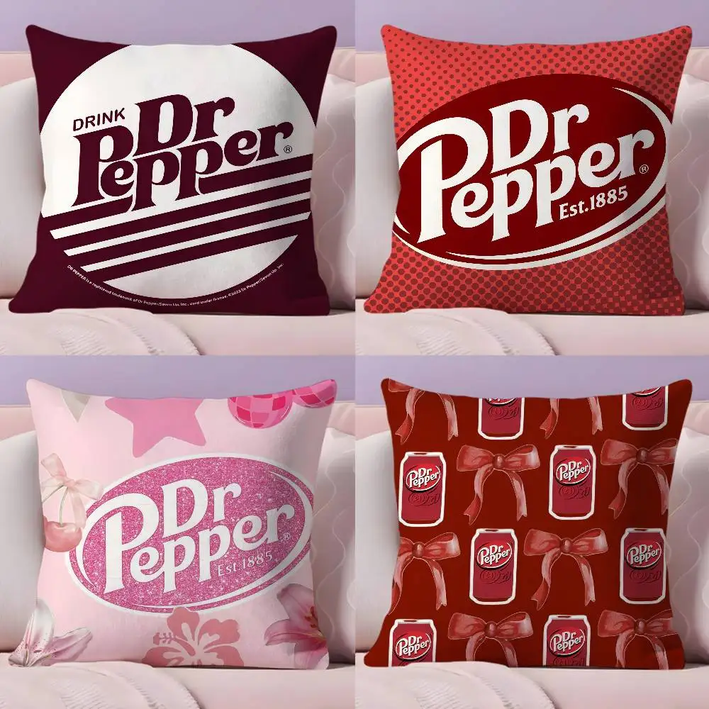 Fashion Hot D-Dr PepperS Pillow Case Ultra Soft Skin Friendly Fabric Cloud Like Comfort & Concealed Zipper