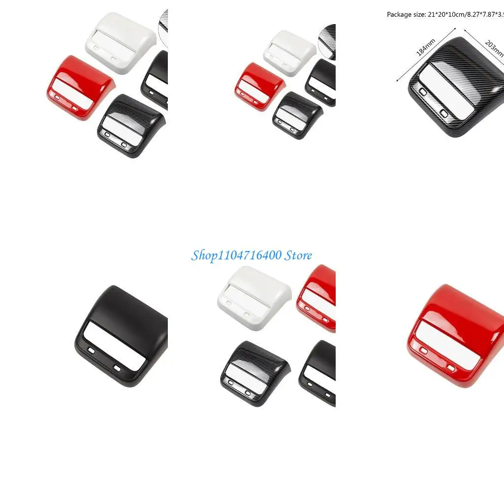 

y1gd For Auto Carbon Fiber Rear Air Vent for Protection Cover Trim Car D