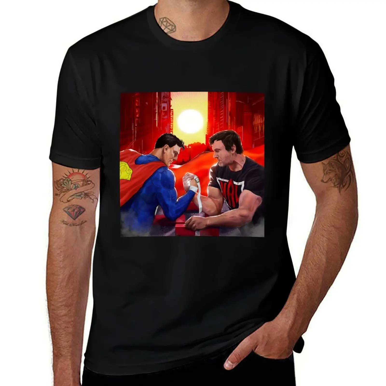 Devon Larratt T-Shirt Fashion Pattern Printed Tee Shirt T-Shirt