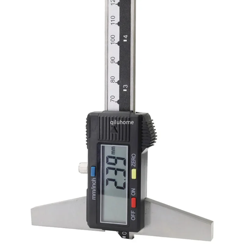 150MM 0.01mm Stainless Steel Depth Depth Gauge Digital Caliper