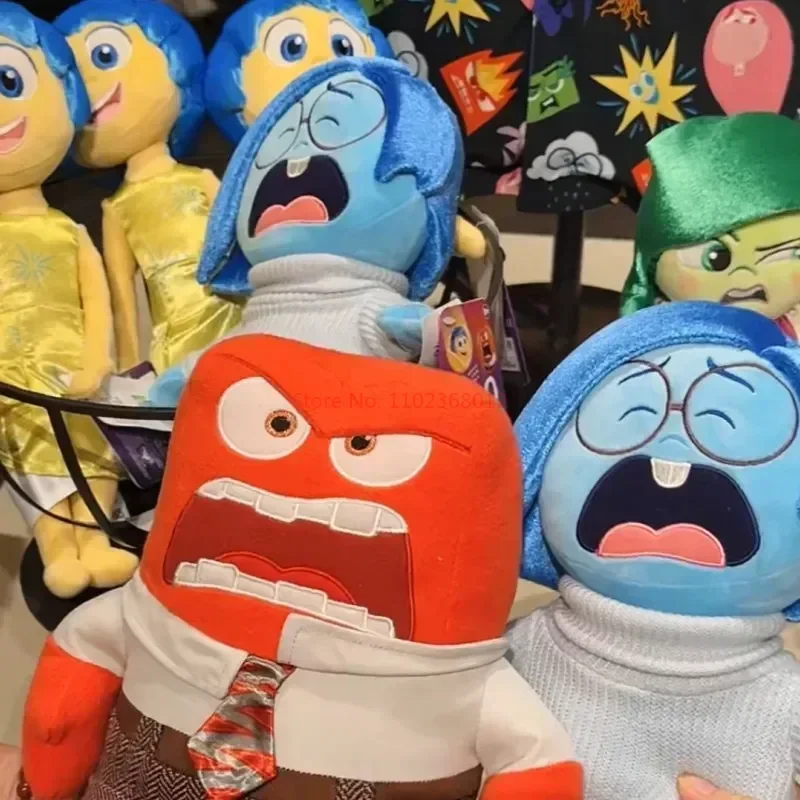 Nuovo cartone animato Disney Inside Out 2 morbidi giocattoli di peluche Anime bambole periferiche Envy Ennui Tristezza Regalo di compleanno per bambini Regalo di Natale di Halloween