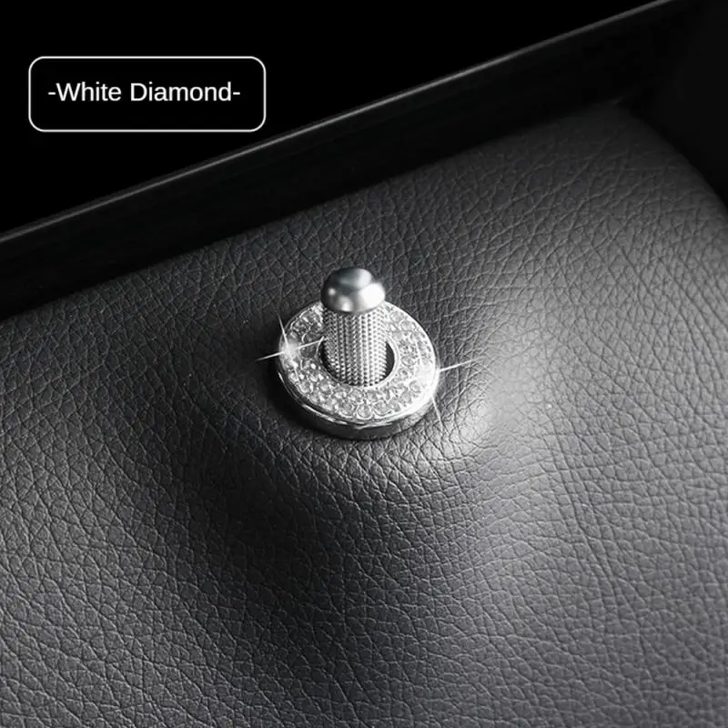 กลอนประตูตกแต่งที่คลุมประตูด้านในแบบแวววาวตัวล็อคประตูด้านในแบบดึงสติกเกอร์วงกลมตกแต่งภายในสำหรับลิฟท์ประตู Mercedes-Benz