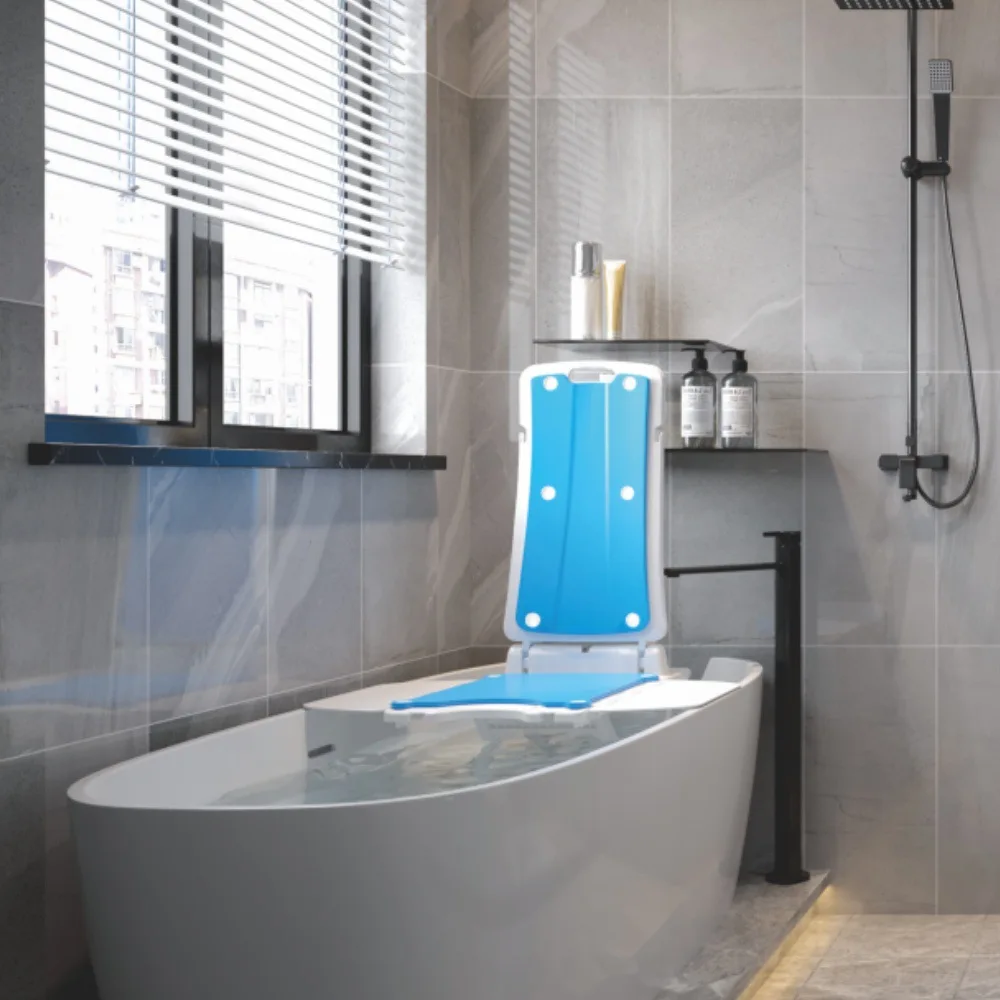 Electric lift bath chair bidet bathroom household the elderly IPX8 waterproof bath stool